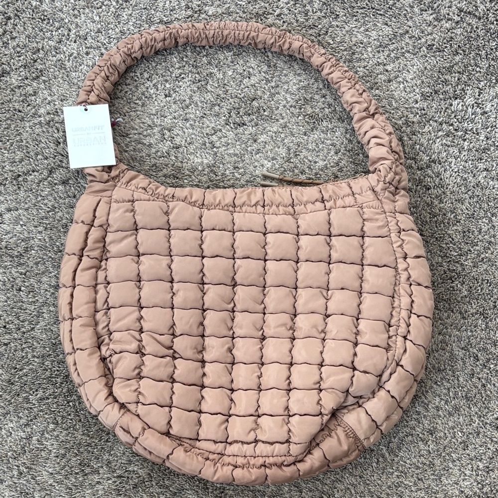 Urban Expressions Quilted Tan Women's Urban Fit Bag